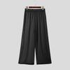 INCERUN Men's Sheer See-Through Casual Loose Beach Party Wide Leg Trousers Pants