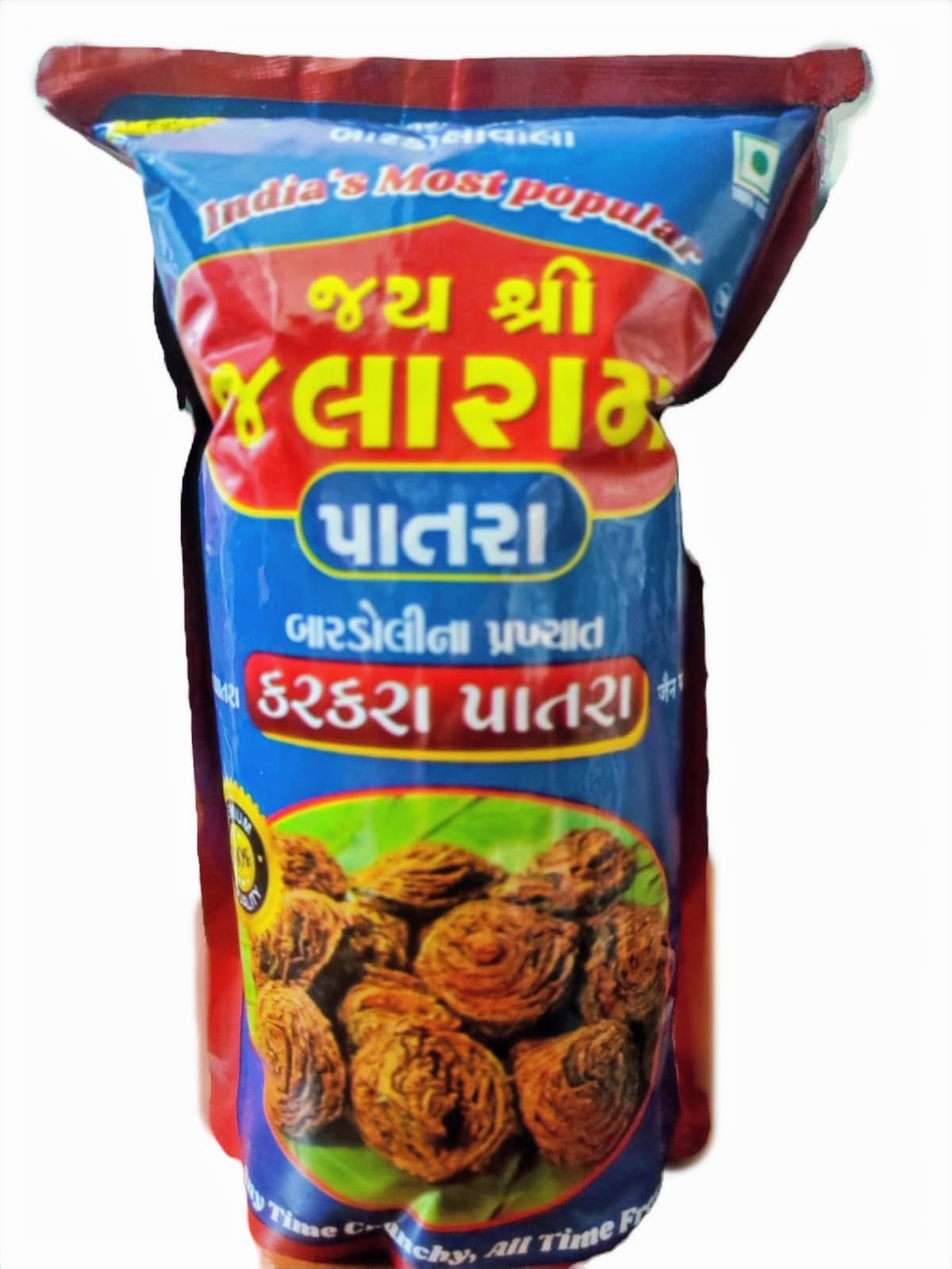 JAY SHREE JALARAM PATRA Bardoli Dry Patra | Authentic Gujarati Snack | Crispy Gujarati Snack | 250G | Vegetarian | Tea Time Treat (250 Gm,