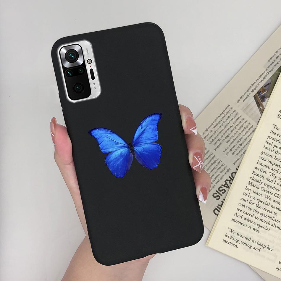 For Xiaomi Redmi Note 10 Case Love Heart Avocado Soft Silicone Cover Phone Case on Redmi Note 10S Note10 S Note 10 Pro Max Funda