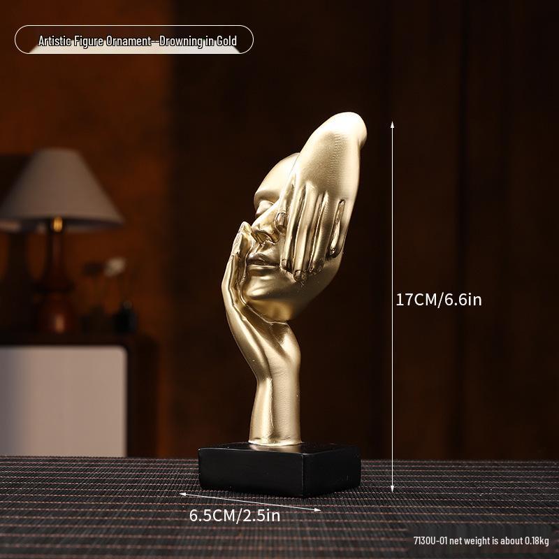 Elegant Resin Ornaments for Home, Office, or Bookshelf Decor