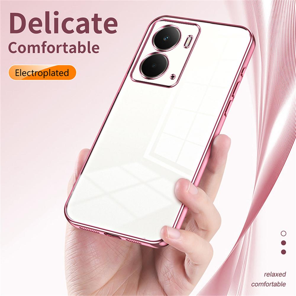 For Realme Neo7x 5G Case Electroplating Frame Soft TPU Phone Cover