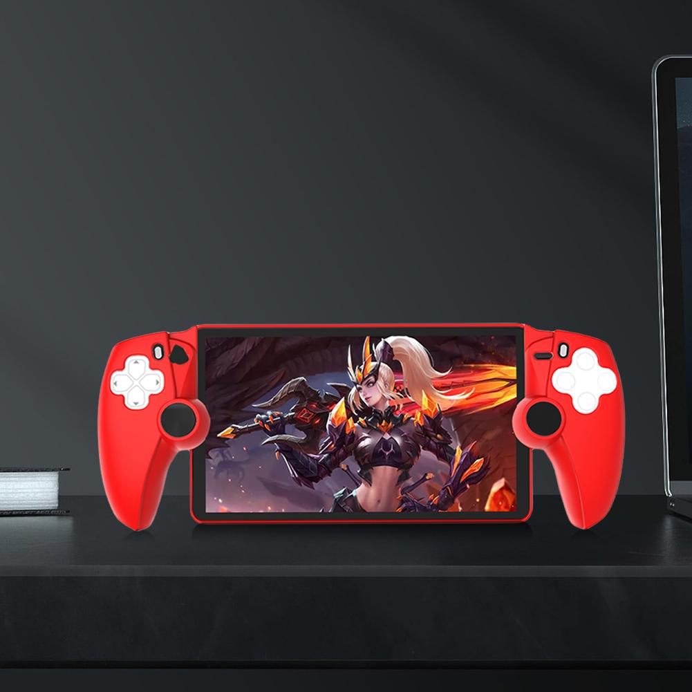 Silicone Case Full Protective Cover Shockproof Game Machine Grip Shell Case Anti-Slip for PlayStation Portal for PS5 Portal