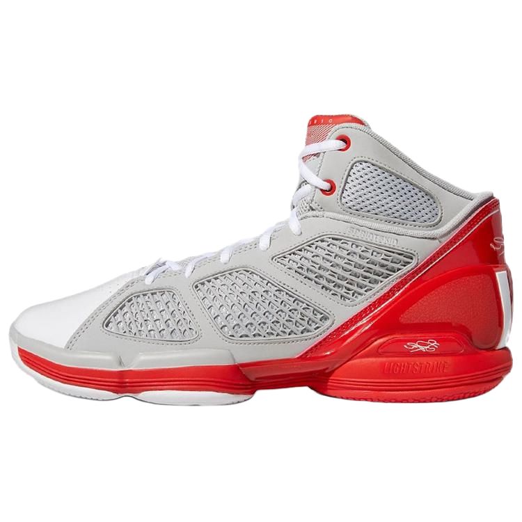Adidas Adizero Rose 1.5 Restomod  Grey Vivid Red  GY0257 42