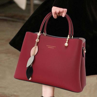 Bolsa de couro de vaca, novo estilo, bolsa transversal feminina para deslocamento diário, bolsa de ombro de mão para mães em couro legítimo de alta qualidade