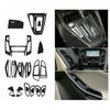 29 Piese Fibra de Carbon ABS Ornamente Capac Guri de Aerisire pentru Ford Focus 2015 2018