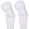 Miaojie Disposable Transparent Plastic Cups