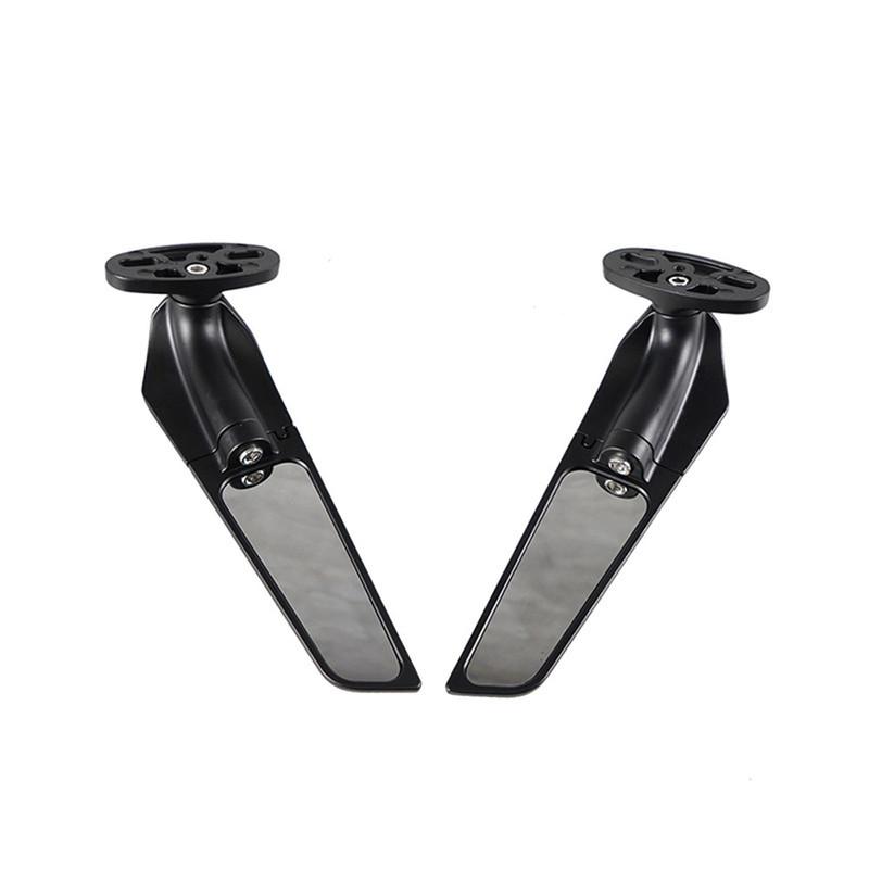 Motorcycle Modified Rearview Mirrors Wind Wing Adjustable Rotating Side Mirror for Kawasaki ZX6R ZX10R ZX12R Ninja 250 300
