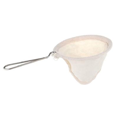 2er-Pack Kaffeefilter, Wiederverwendbares Flanelltuch für Nachhaltigen, Sanften Aufguss