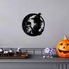Beautiful Metal Witch Wall Art - Add a Magical Touch To Your Home Decor | Unique Wall Hanging for a Spooky, Stylish Accent