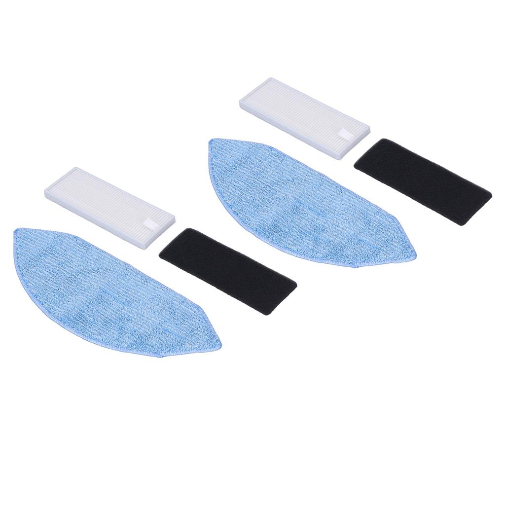 2er Set Staubsaugerfilter-Set Kehrmaschine Mopptuch Staubsaugerzubehör für U2 DGN22