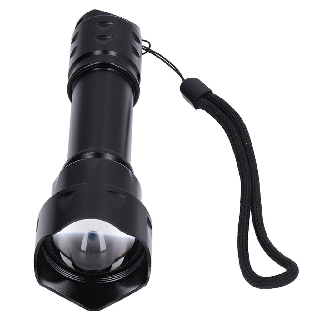 LED Flashlight Telescopic Zoom Protective Function Fashion Design IP65 Waterproof 5000LM Zoom Flashlight