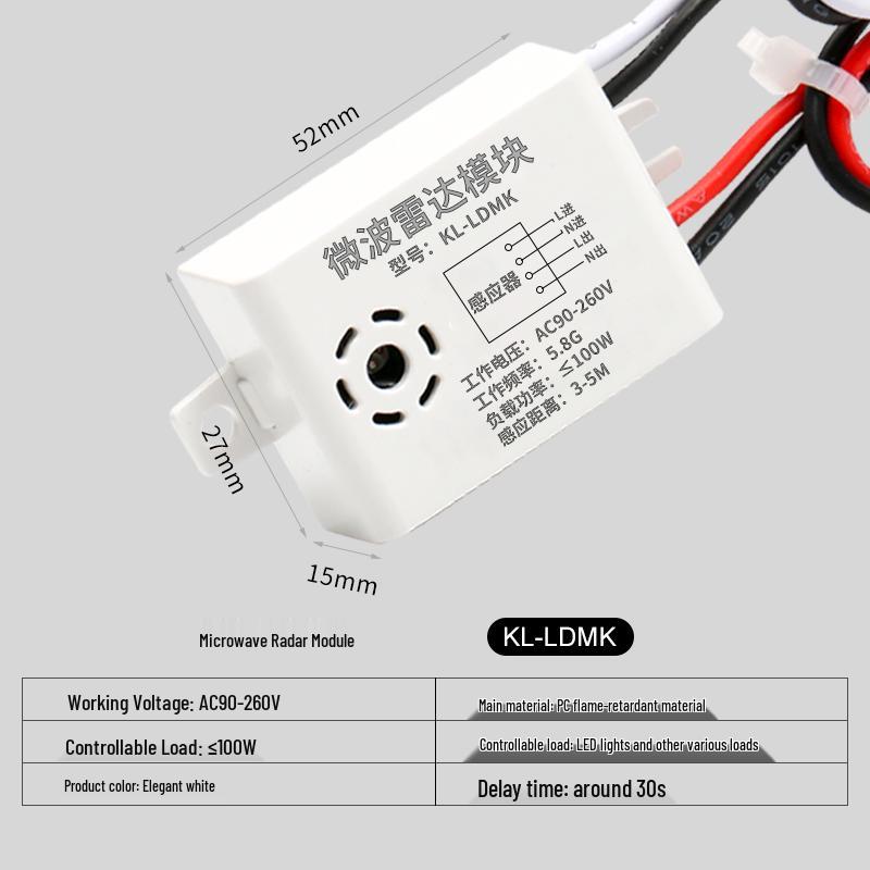 Smart Wireless 220V Remote Light Switch - No Wiring Needed, Single/Double Control for Home Use