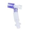 Medical PVC Anesthesia Breathing Circuit Expandable Catheter Mount Tube Sterile Connector Multifunctional L-shaped Rotary Joint 2