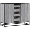 Sideboard Gray Sonoma 92x35x76 cm Particleboard