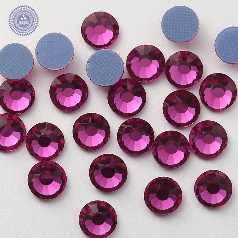 Color Summary Clothes Imitation Austrian Hot Diamond Clothes Diamond Dance Clothing Diamond Xiuhe Clothing Diamond Flat Bottom Diamond Accessories