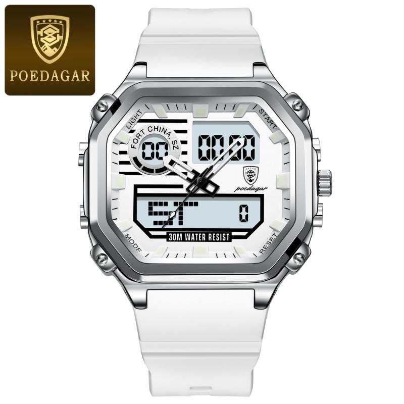 

Топ Новые Электронные Часы Подростковые Мужские Кварцевые Электронные Водонепроницаемые Светящиеся Часы