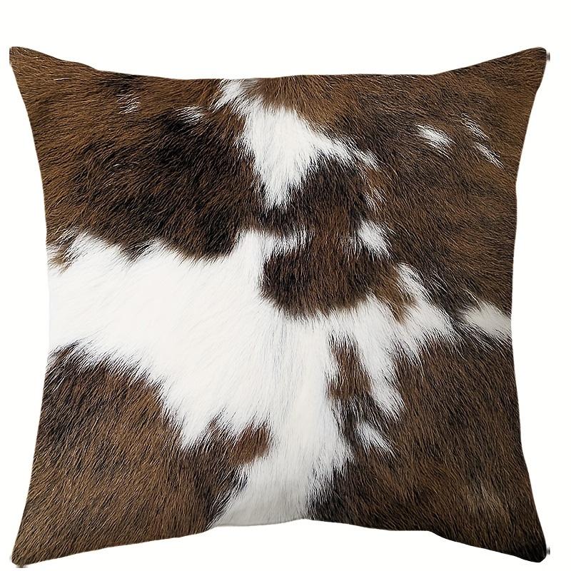Cow Pattern Decorative Cushions For Cozy Home Polyester pillowcase, sofa decorative cushion cov Headboard Pillow