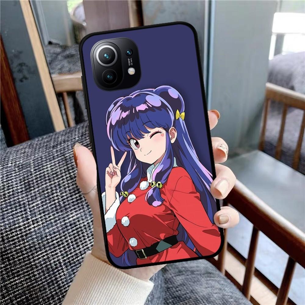Cartoon Ranma ½ Phone Case For Xiaomi Mi 5X 8 9 10 11 12 Lite Pro 10T PocoX3pro PocoM3 Note 10 Pro Lite