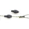 20lots Flexible Rubber Stop Beads Carps Fishing Method Feeders Quick Connectors for Pond and Beach Fishing Gear