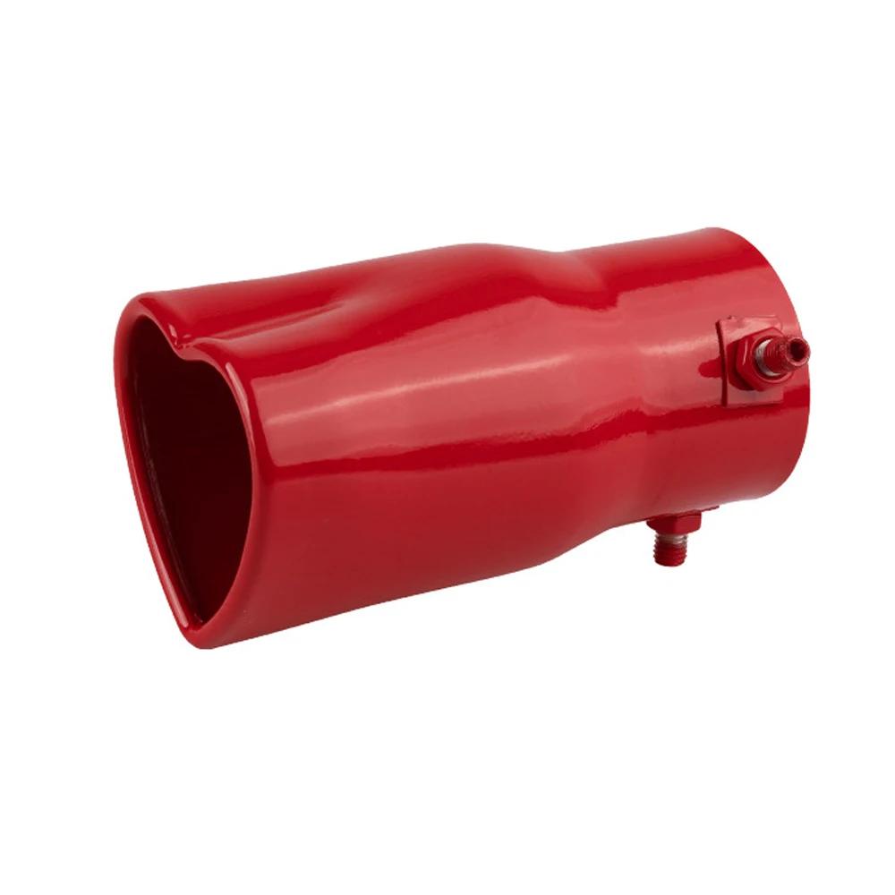 1 sztuka Uniwersalna stal nierdzewna Kształt serca Końcówka wydechu 63mm/2.5'' Rura wydechowa Tłumik Samochodowy Tłumik Końcówka wydechu Modyfikacja