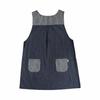 Kusguru Japan Side Button Dyed Denim Nekomaruke Navy Sizes Apron, Style, (Cat) 2510015, Blue, M-L