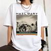 Project Hail Mary Sci-Fi Weltraumroman T-Shirt Unisex und Damen Sommer Baumwolle Kleidung Lässig Mode Kurzarm T-Shirt Streetwear