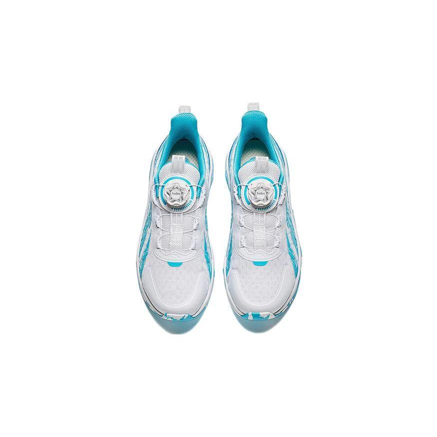 Anta Kids Red Flame 3.0 Shock Absorption Low Top Running Shoes Kids running shoes White Blue 312335511-1