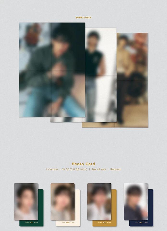 BTS JUNGKOOK [GOLDEN] Album CD+Photo Book+4 Card+Poster+2 Sticker+Envelope+GIFT
