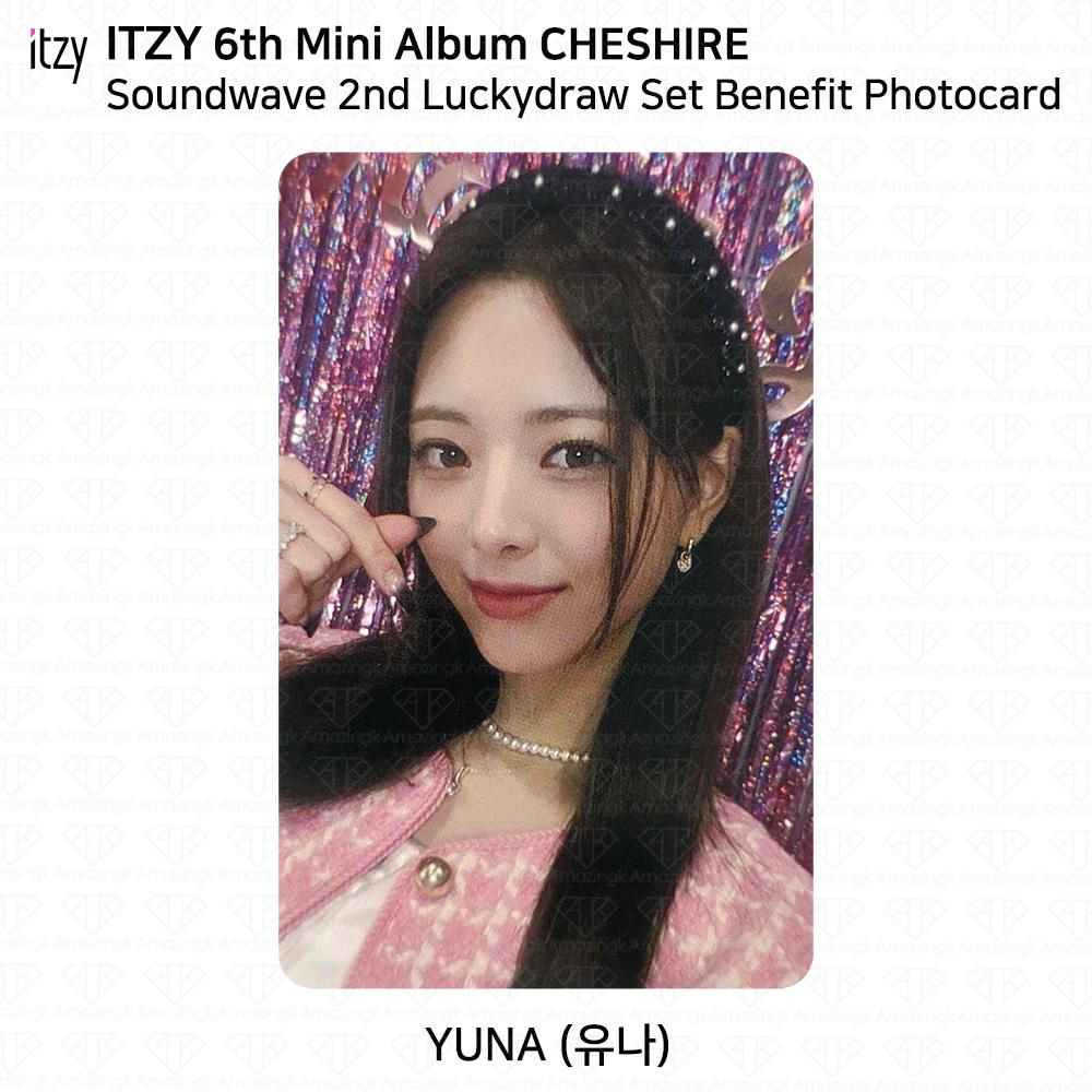 ITZY 6th Mini Album Cheshire Soundwave 2nd Lucky Draw Photocard Benefit Ver.