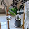 4PCS With Metal Clip Crystal Tablecloth Weights Windproof Tablecloth Clip Table Cover Holder  Party