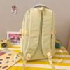 Schoolbag gentle light pink love embroidery girl heart backpack junior high school student party atmosphere class travel schoolbag