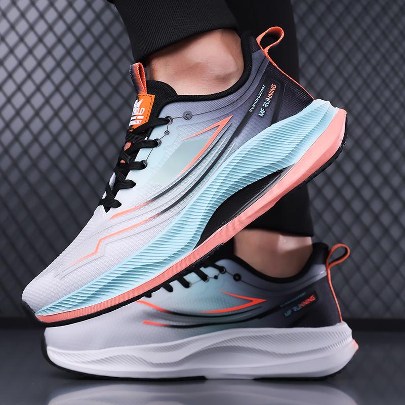 Running Shoes Carbon Board Speciality Marathon Men Athletic Breathable Lightweight Women'S Plush Comfort Athletic Nonskid Athletic Shoes