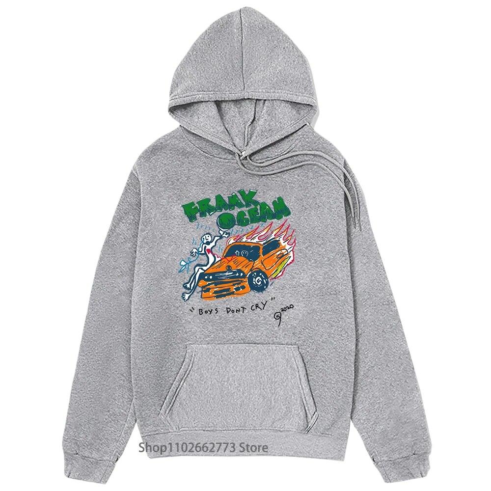 Frank O-ocean Blond R&B Music Hoodies Unisex Fashion Sweatshirts Cool Clothes Rhythm and Blues Spring Winter Clothes Women Fleece