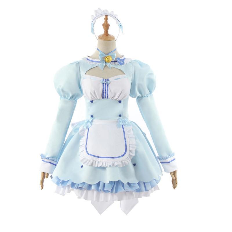 

Catgirl Paradise Chocolate Vanilla Maid Costume Cosplay Racing Outfit XXL