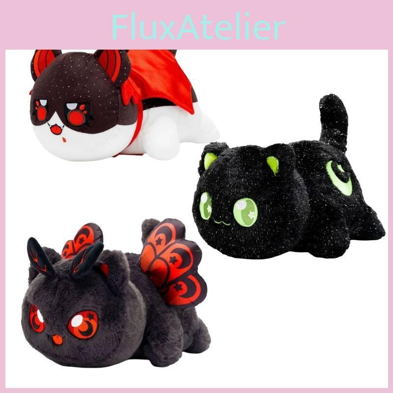 Red Aphmau Moth Cats Plush Toys Cartoon Stuffed Dolls Decoration Kids Gifts