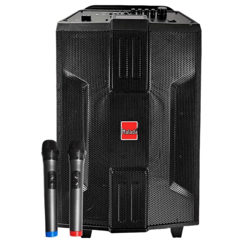 Malata M+9047B 12-inch Outdoor Portable Trolley Speaker (CN Version)