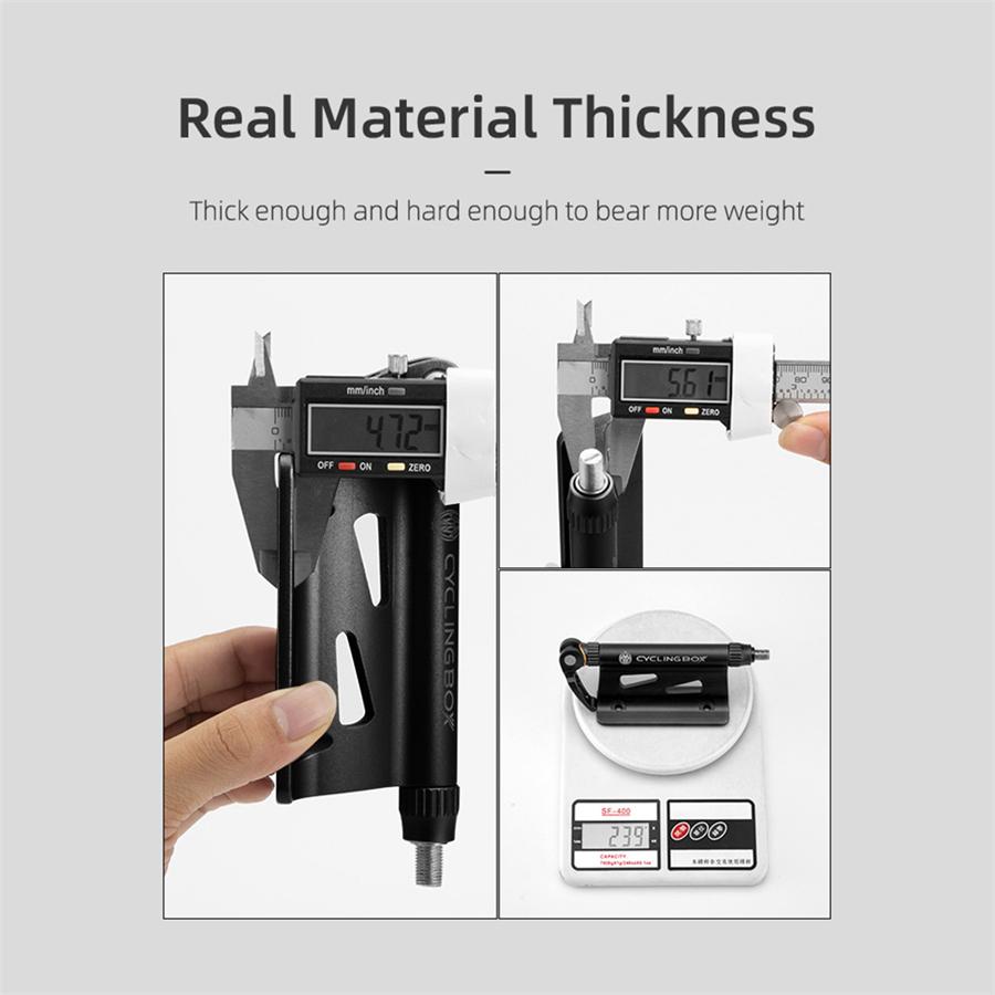 Aluminum Alloy Mountain Bike Rack Block Fork Mount Holder Cycle Mount Bracket