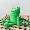 Creative Cartoon Shoulder Bag Cute Green Frog Crossbody Bag Women Messenger Bag Ins Girl Plush Bag Handbag