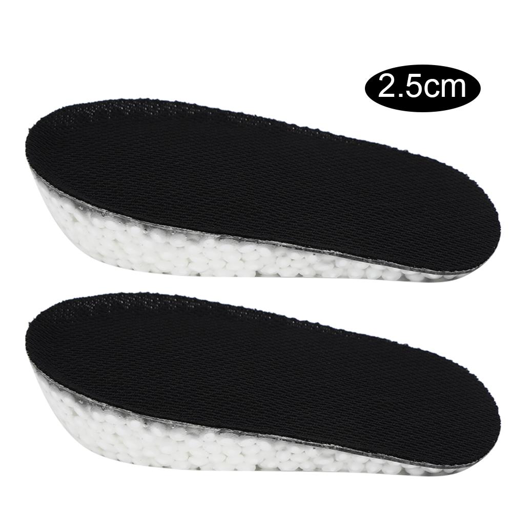 Foot Pads Heel Elevator Pair Height Increase Insole Half Invisible Heel Insert Shoes Lift Pad Taller Cushion Heightening Insole