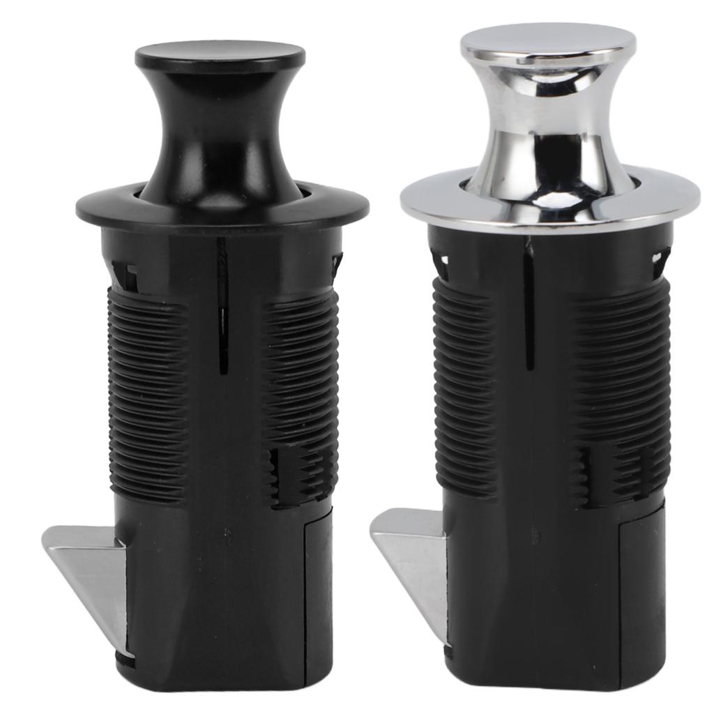 Cabinet Lock Zinc Alloy ABS Secure Round Embedded Push To Open Lock for File Drawer Cupboard Mailbox