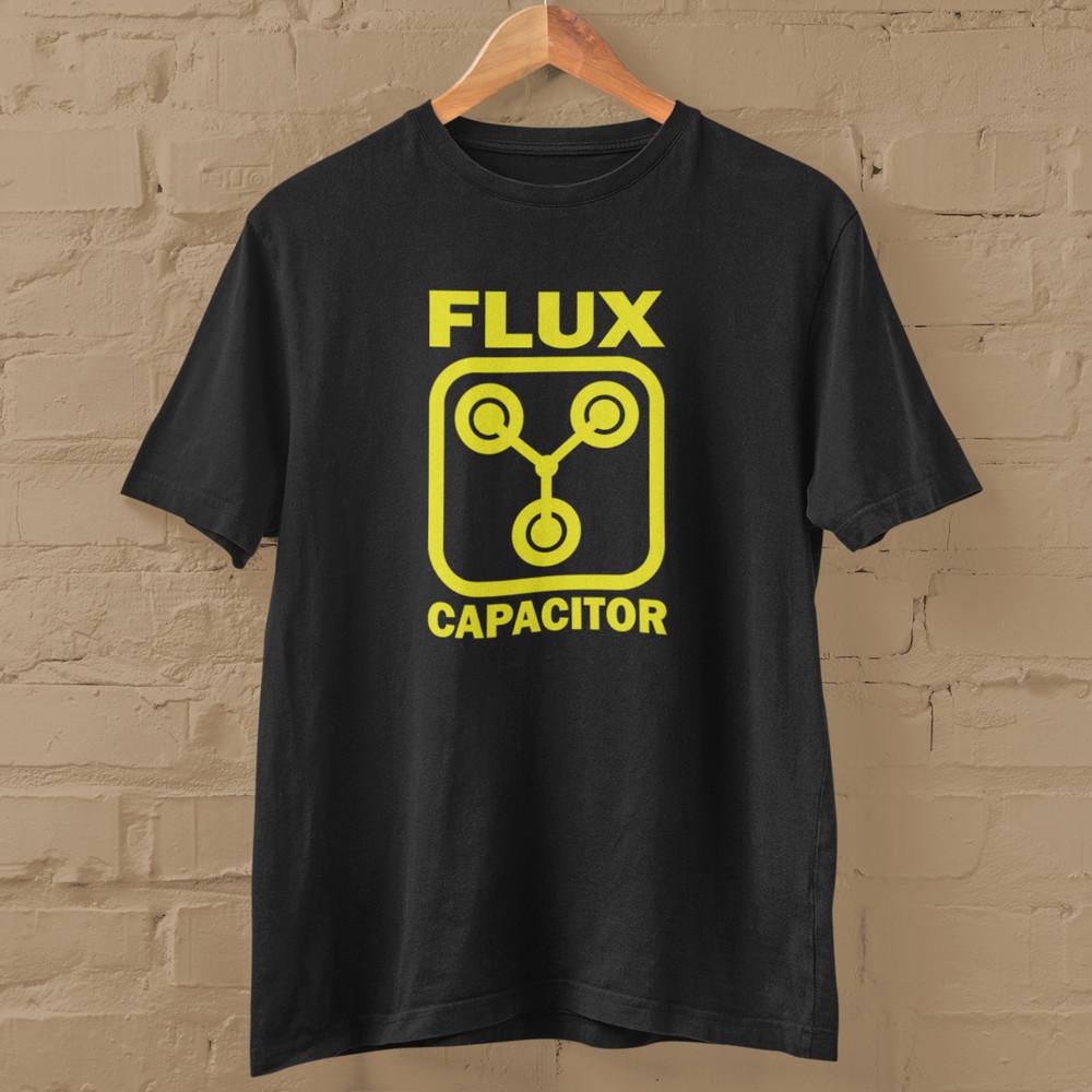 Flux Capacitor T-shirt (inspired by Back to the Future 80s cult film movie time) Unisex T-Shirt XXXXL