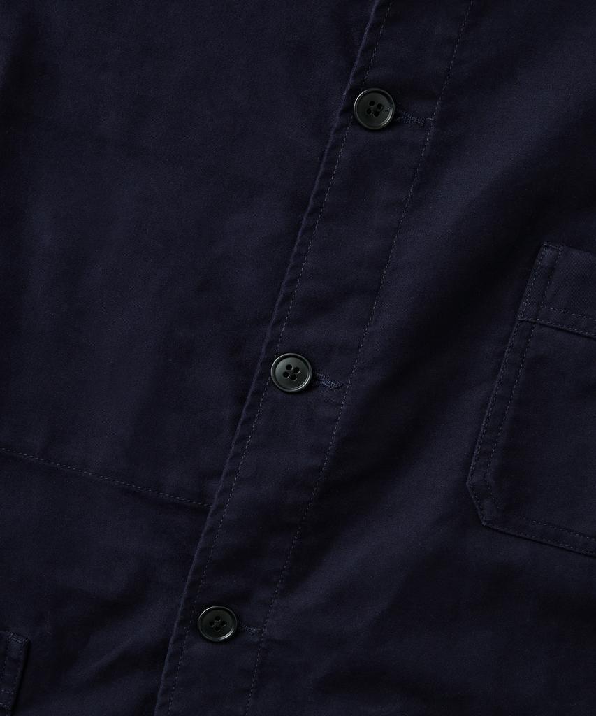OUTSTANDING [Mut Lab] Moleskin French Work Jacket_D.Navy
