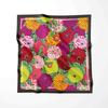 Fashion Silk Satin Hair Scarf Women Handkerchief Printed Female Square Head Bandana Small Neck Muffler Hijab Lady Girl