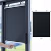 Schwarzer Auto Seitenfenster Sonnenschutz Universeller Sonnenschutz Rollos UV-Schutz Vorhänge Auto LKW