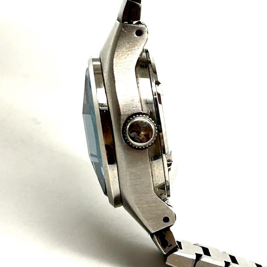 [USED] Seiko Joyfull Women's Watch, Genuine Bracelet, 9-Cut Glass, Working