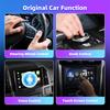 Adattatore Bluetooth MiNi Wireless 4-in-1 per Auto Carplay Spina USB Plug & Play Airplay Mirror Link WiFi Android Auto per iPhone Android Per il 98% di Auto OEM con Carplay e AA Cablati
