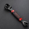 Universal Multifunction Socket Wrench | Textured NonSlip Handle, 8in1 Wrench, HighCarbon