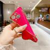 Luxury Gold Plating Bracelet Phone Case For iPhone 14 13 11 Pro Max XR XS 7 8Plus SE2 SE3 12Mini Fashion Heart Wrist Chain Cover