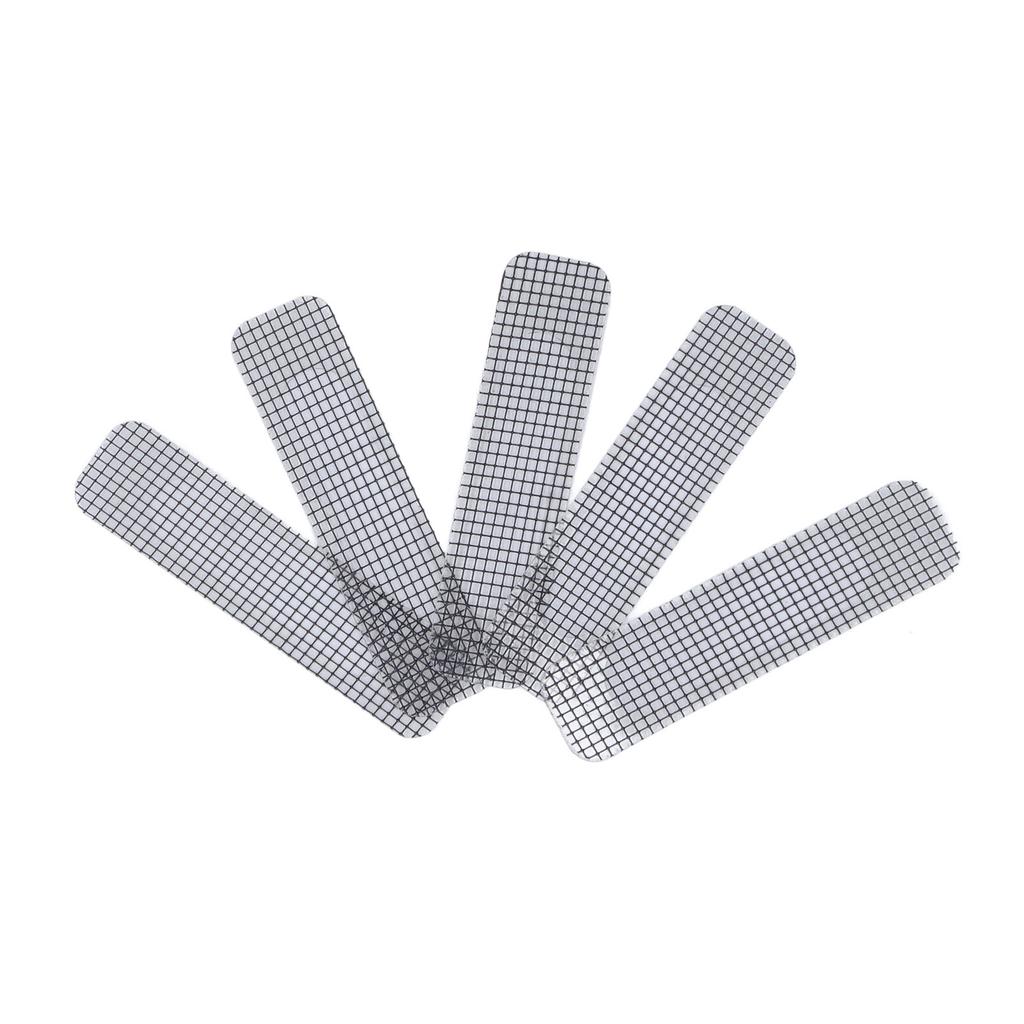 20PCS Window Screen Repair Patches Stainless Steel Self Adhesive Covering Mesh Tape Set for Window