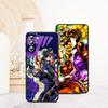 Cartoon Anime JoJo Jotaro Kujo Phone Case For Samsung S23 S22 S21 S20 S10 S8 Note 20 A9 A73 A71 A53 A33 Ultra Plus FE Black